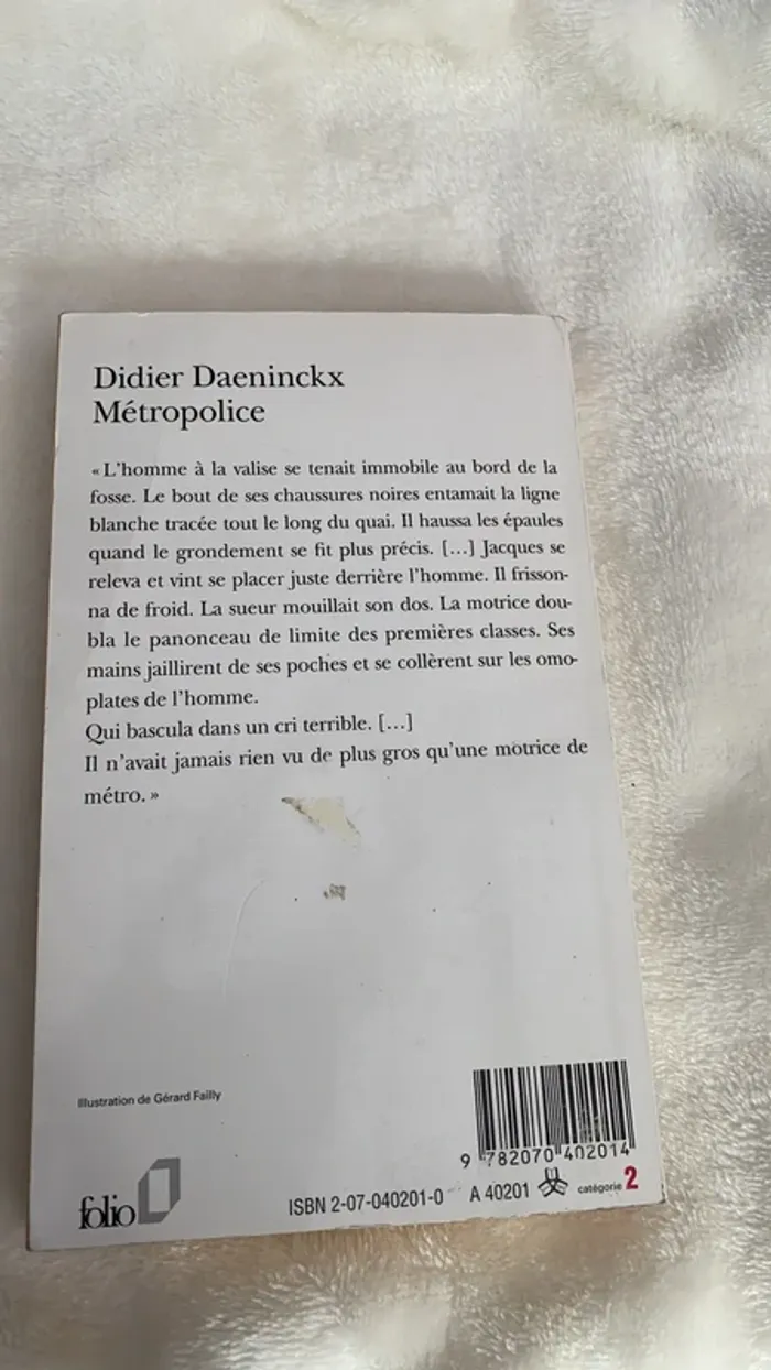 Métropolice didier daeninckx - photo numéro 2
