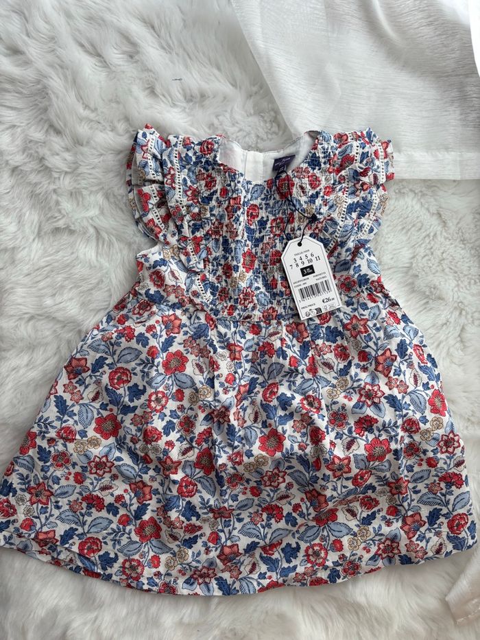 Robe salopette et body et haut sergent Major 3 ans 36 mois