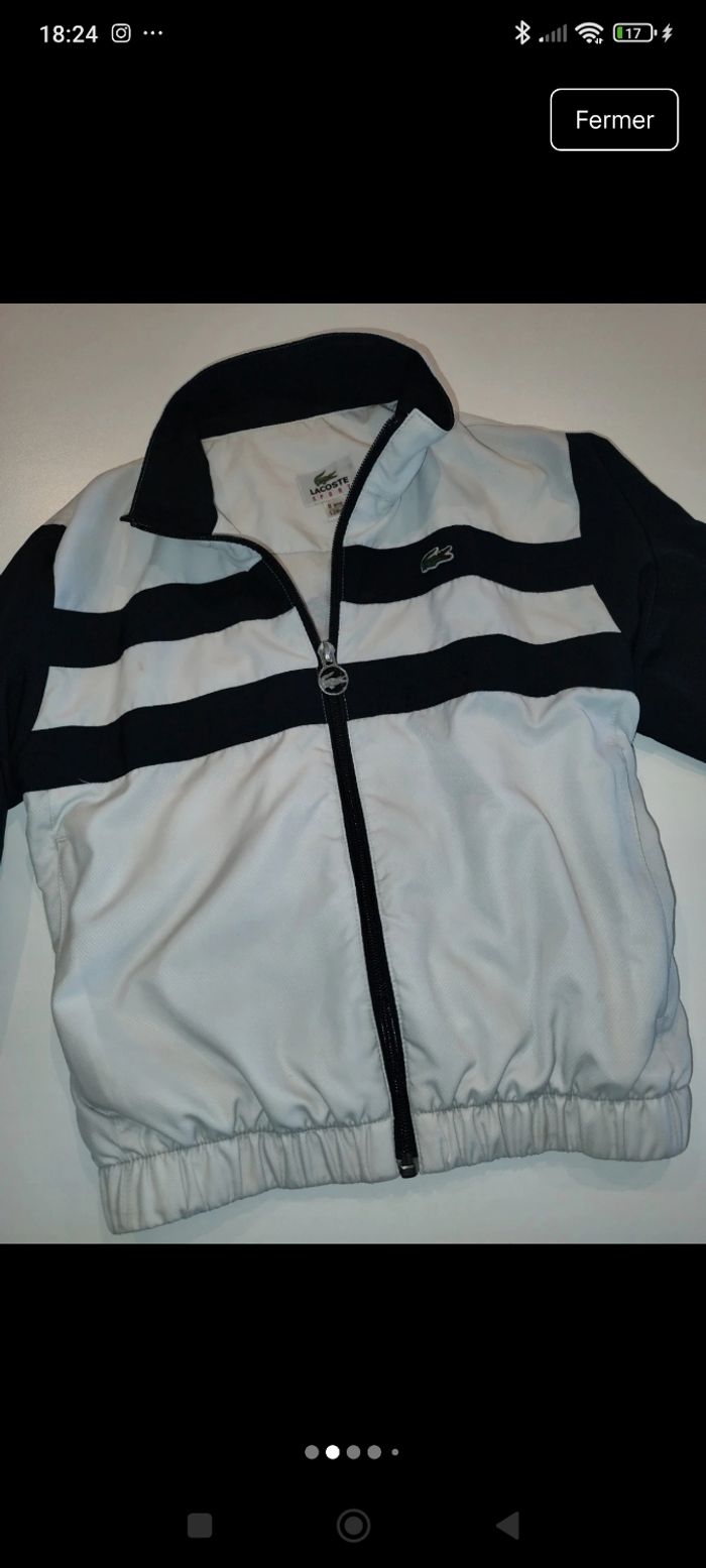 Veste Lacoste garçon 8 ans - photo numéro 2