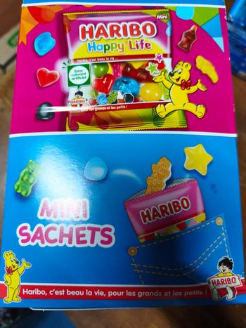 Boîte haribo happy life neuve