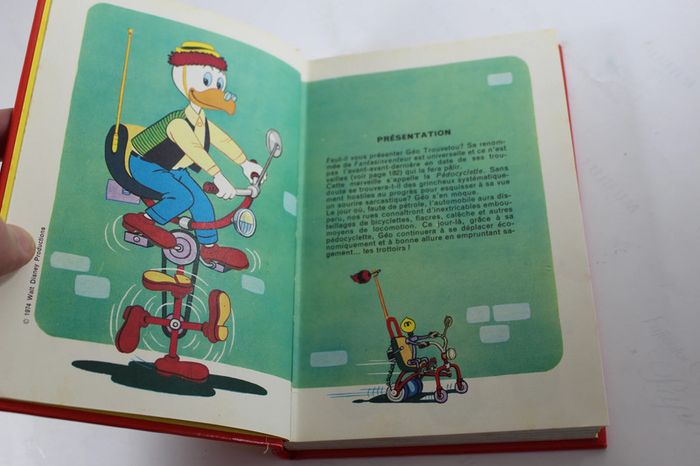 Walt Disney Castors Juniors Le manuel de Géo Trouvetou 1974 - photo numéro 5