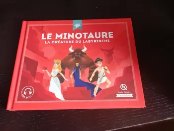 Livre le minotaure la créature du labyrinthe