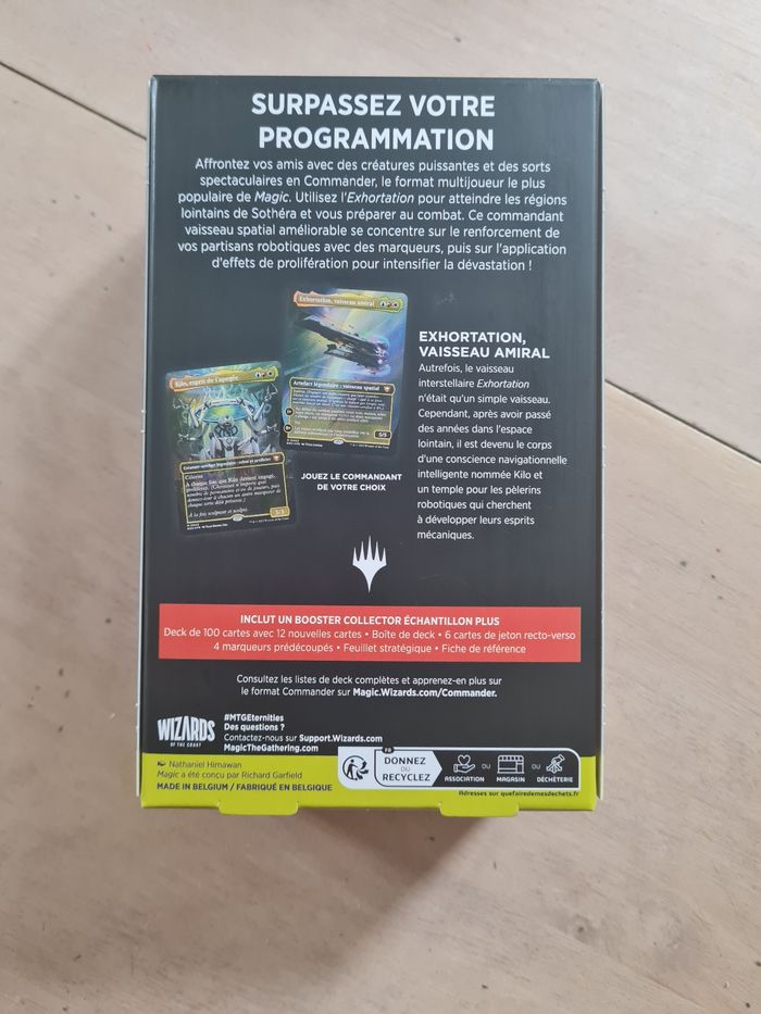 Mtg Deck Commander Contre Intelligence en Français - photo numéro 2