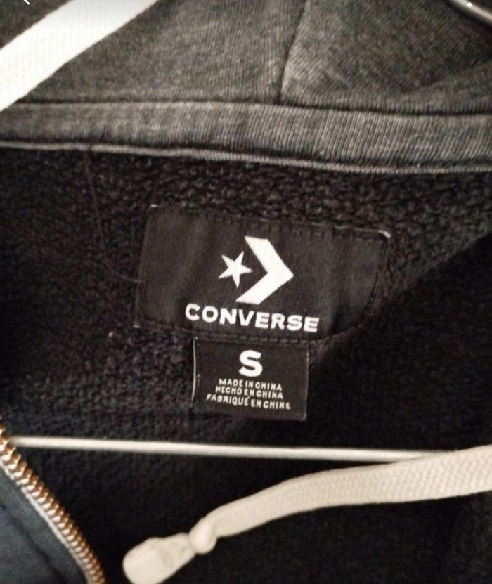 Veste zippée converse - photo numéro 3