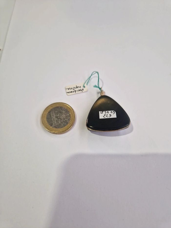Pendentif obsidienne arc en ciel suprême oeil - photo numéro 3