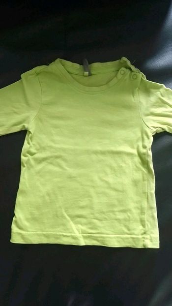 Tee shirt vert pomme