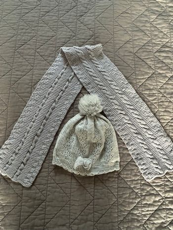 Ensemble écharpe et bonnet petite fille « H&M »