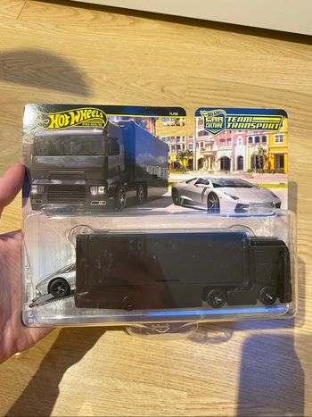 Hot Wheels  | Team Transport  |  | Lamborghini Reventón Roadster - Flipsider Hauler | #76 | FLF56 - JBM31