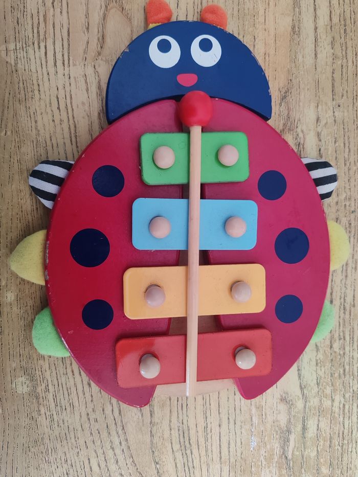 Coccinelle en bois - photo numéro 2