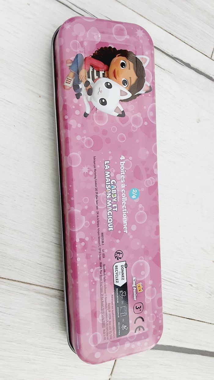Trousse métallique Gabby et la maison magique Burger King Neuve - photo numéro 3