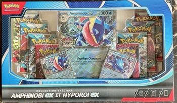 Coffret pokemon Amphinobi Ex et Hyporoi Ex neuf scellé