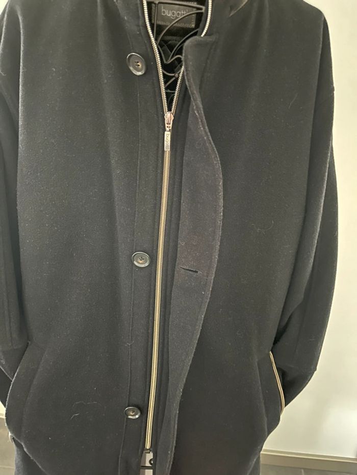 Manteau noir homme taille 52 marque Bugatti - photo numéro 4