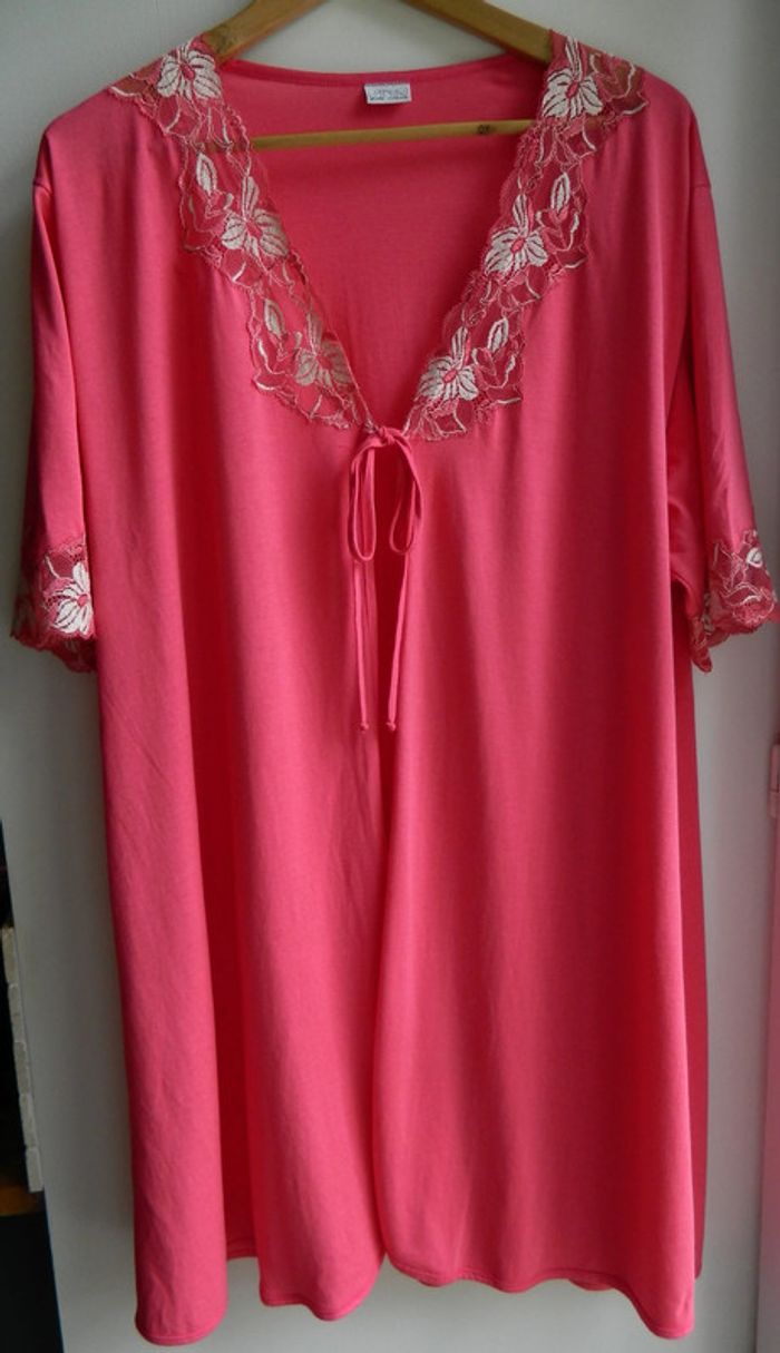 Ensemble peignoir + nuisette T L "Vania Moda Intima" - photo numéro 7