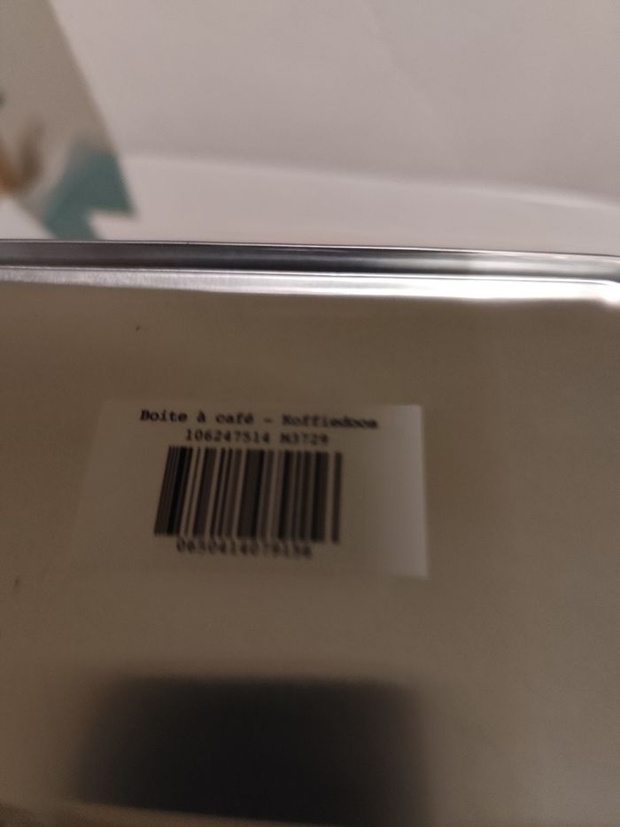 Boîte à café en métal - photo numéro 4