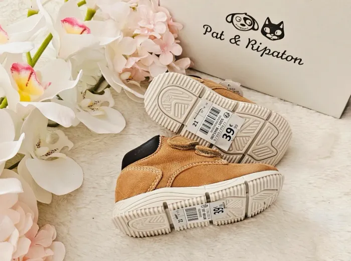 Chaussures Bottines Cuir Scratch Pat et Ripaton T21 - photo numéro 2