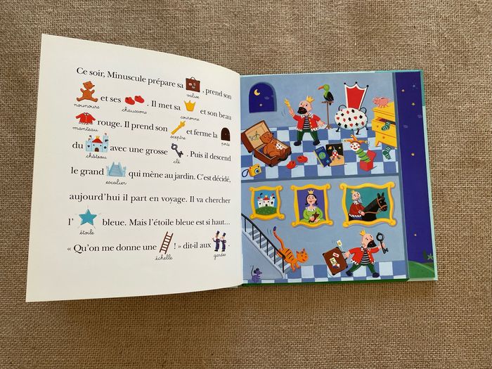 Livre Le grand voyage du roi Minuscule Lito - photo numéro 3