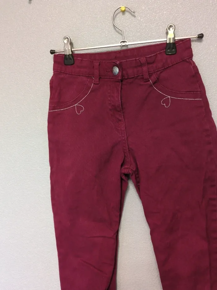 Pantalon velours côtelé fille 9 ans - photo numéro 3