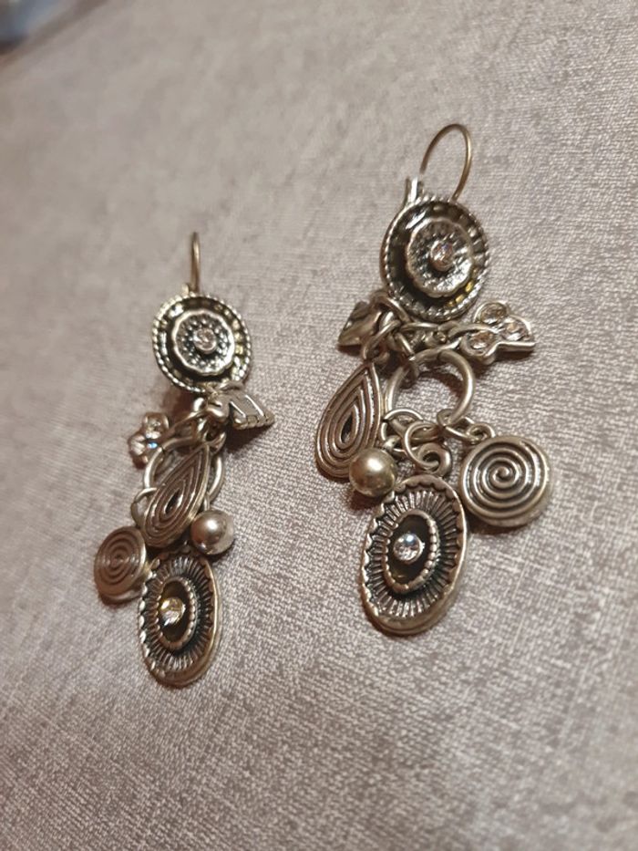 Boucles d'oreilles pampilles