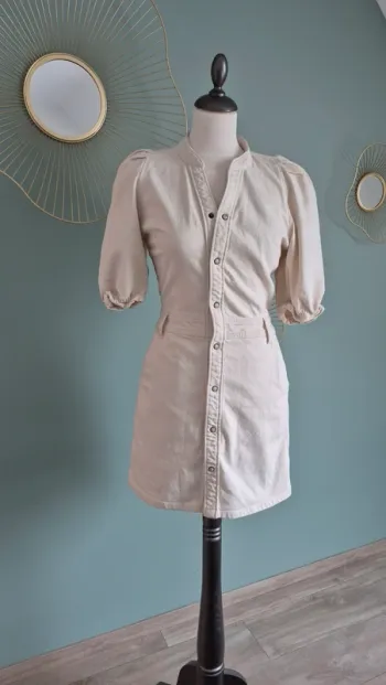 Robe en jeans beige Pepe jeans neuve