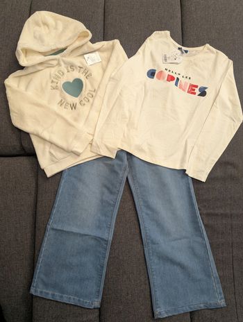 Lot vêtements Okaïdi 10 ans neufs