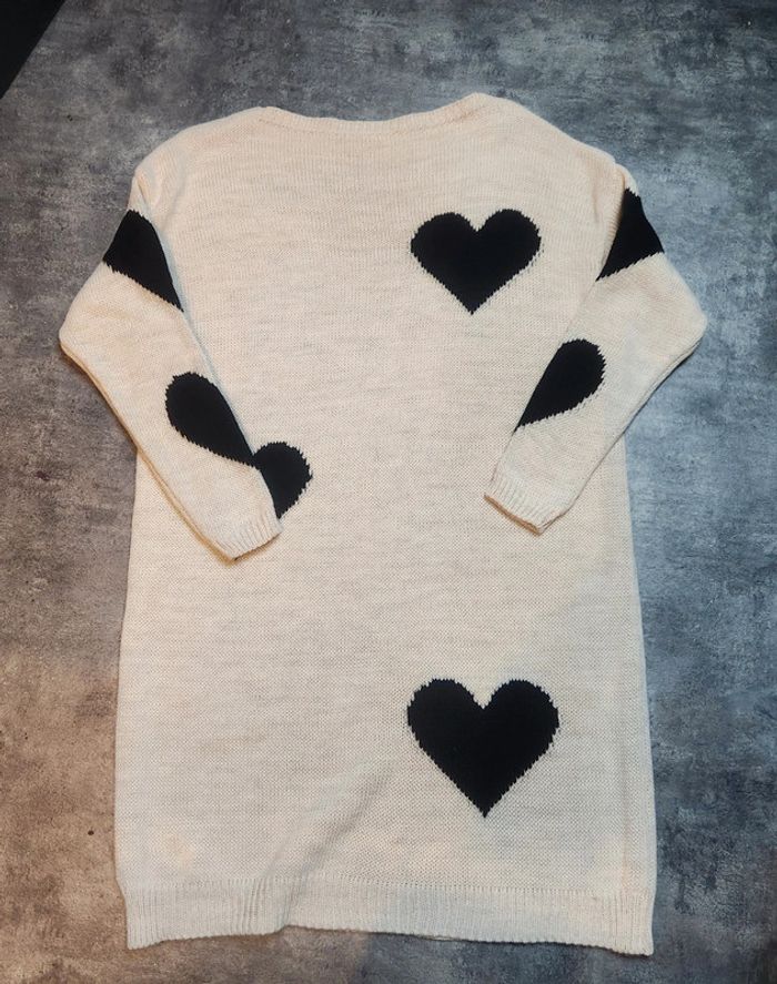 Robe pull cœur