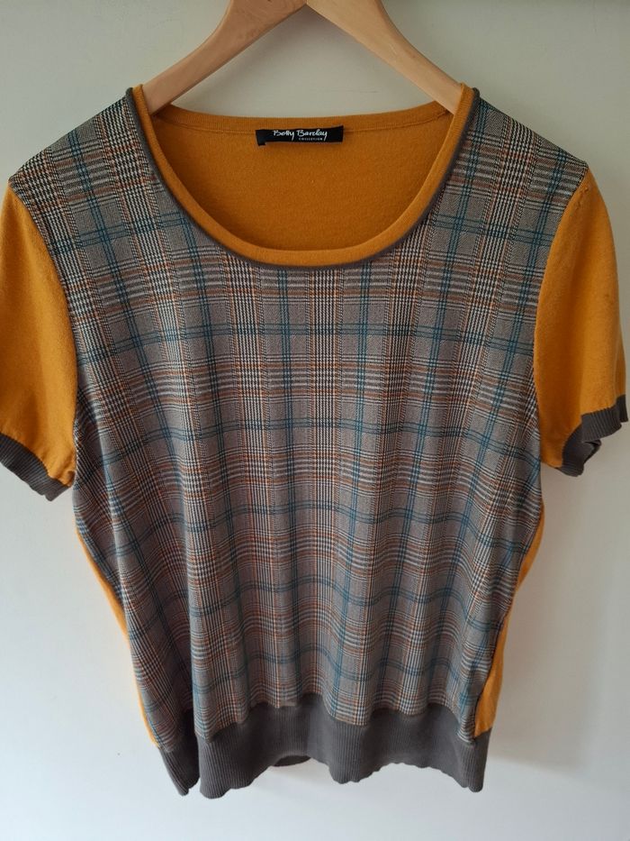 Tunique Betty Barclay t.42-44 quasi neuf, coton/viscose, dimensions disponibles - photo numéro 20