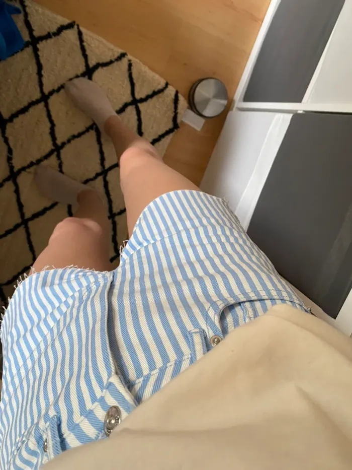 Short à rayures - H&M - photo numéro 5