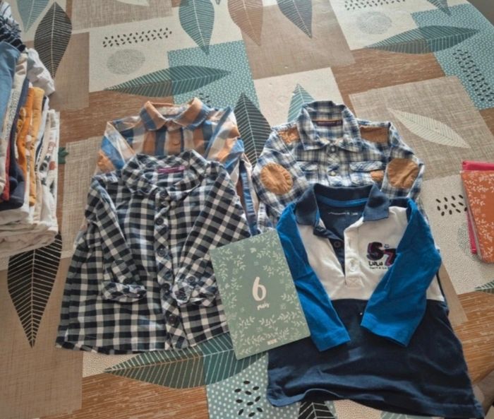 Lot vêtements garçon taille 6 mois - photo numéro 4