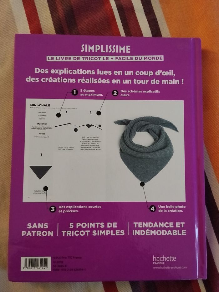 Livre pour débuter le tricot - photo numéro 2