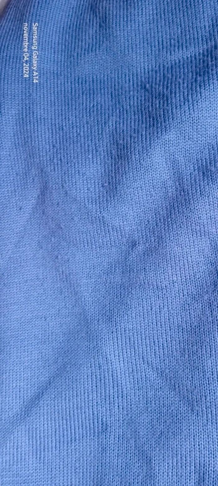 Pull col en V faux boutonnage manches 3/4 lavande 42 classic woman - photo numéro 14