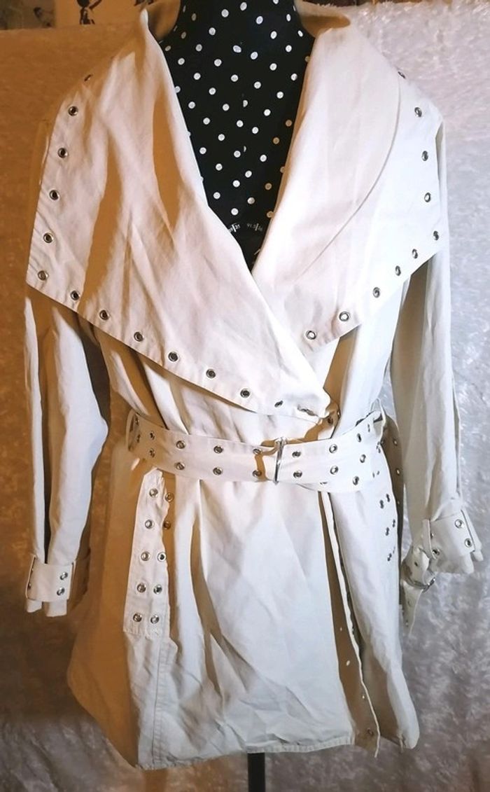 💕 Trench court beige Devernois 💕 - photo numéro 2