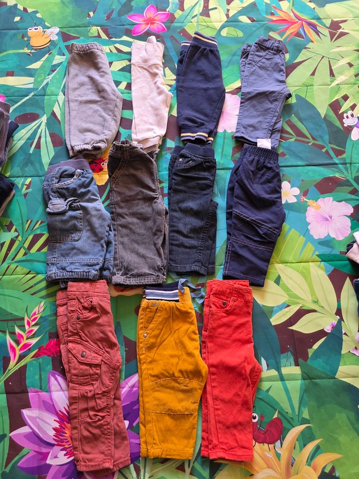 Lot revendeur  103 vêtements garçon 6 mois - photo numéro 3