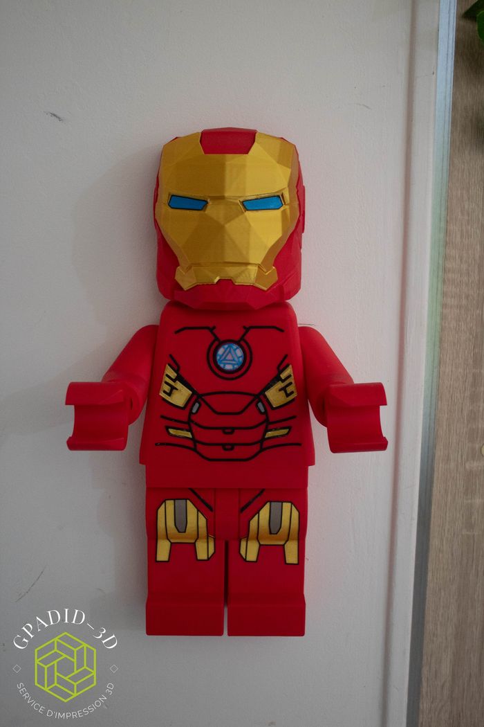 Dévidoir de papier toilette ou simple décoration murale dans un style Lego - photo numéro 4
