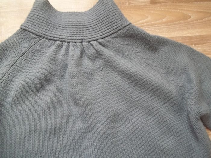 Gilet bleu La Redoute Création 46/48 - photo numéro 7