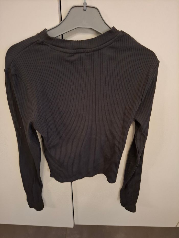 Tee-shirt manches longues Stitch - photo numéro 2