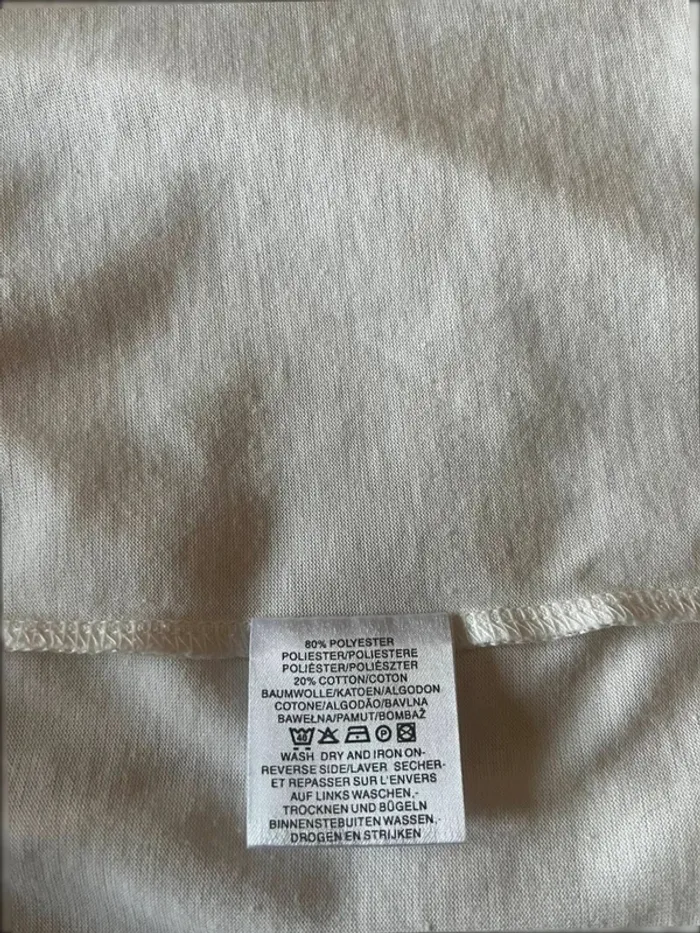 Tee-shirt blanc Taille XXL - photo numéro 6