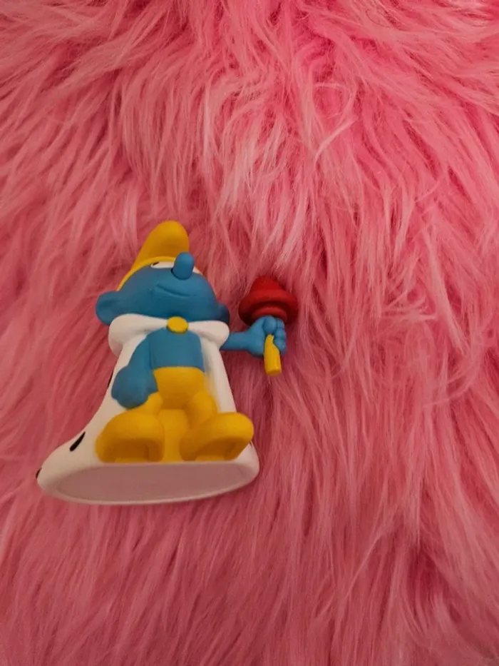 Figurine Schtroumpf empereur roi reine mc Donald - photo numéro 2