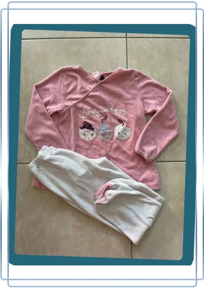 Beau pyjama velours 6 ans sergent major