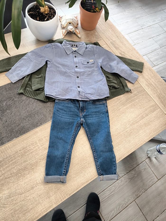 Ensemble 3 pièces garçon 2 ans 92cm HM Zara - photo numéro 16