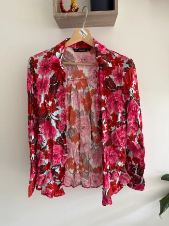 Chemise fleurie Zara