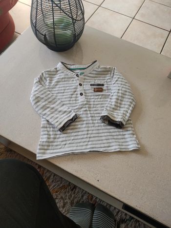 # Haut manches longues 12 mois