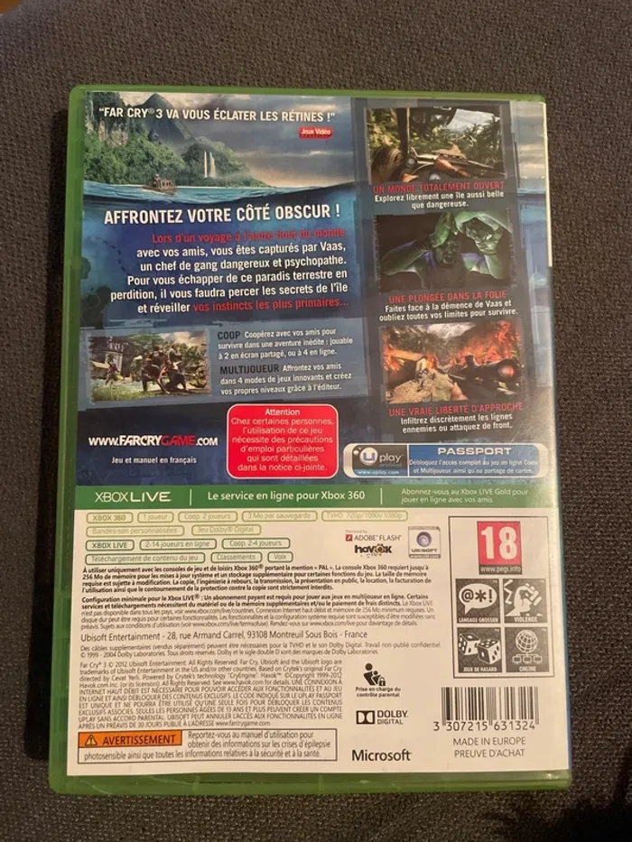 Farcry 3 Xbox 360 - photo numéro 3