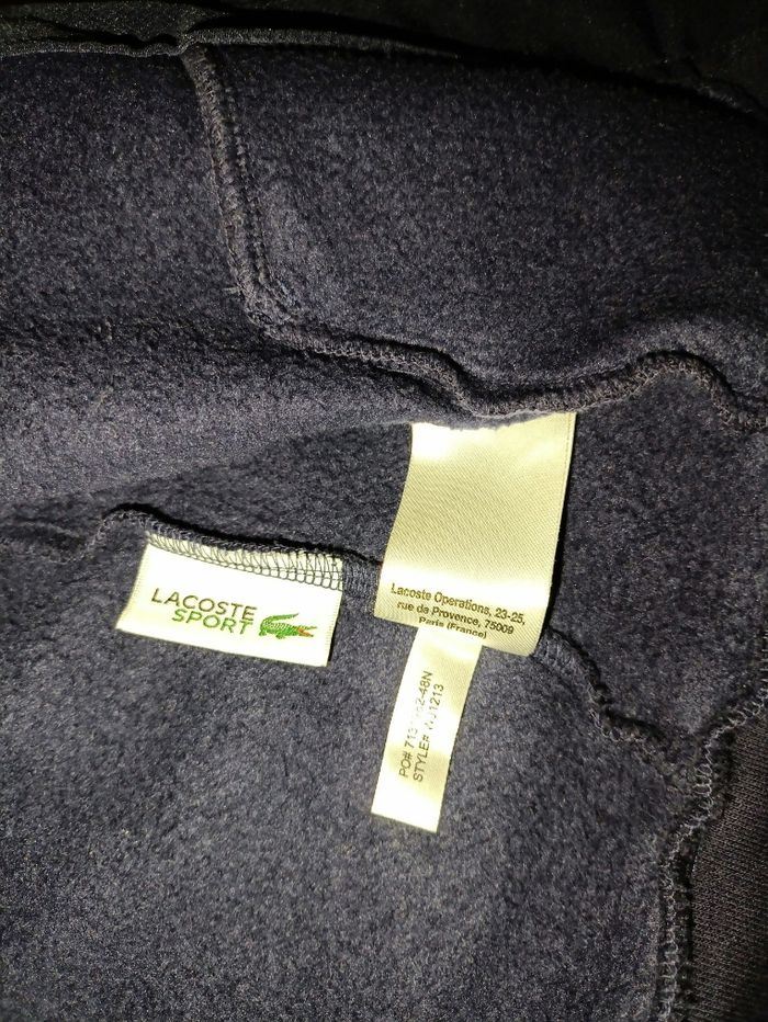 Gilet veste lacoste - photo numéro 5