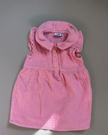Robe d’été rose Mots d’enfants