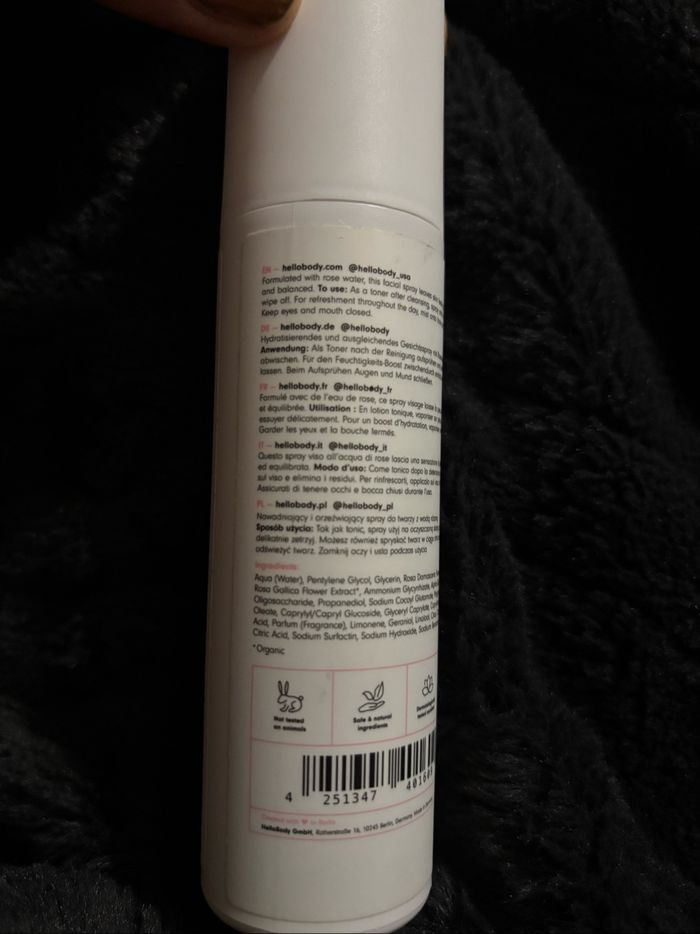 Spray Visage tonifiant Rose Breeze - 100 ml - photo numéro 3