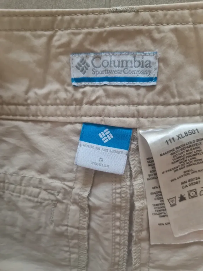 Pantalon cargo Colombia  taille 6 (36/38).tres bon etat - photo numéro 7