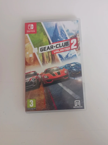 Jeu Switch - Gear Club Unlimited 2 –Parfait état