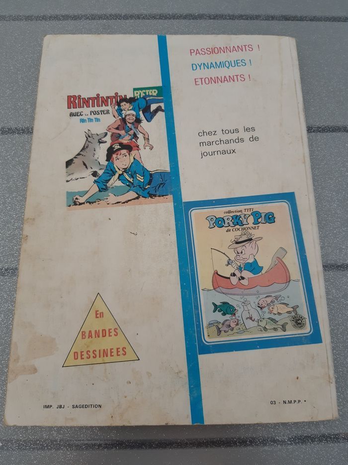 Bd ancienne de 1979 Pixie & Dixie Album numéro de série 6  style Tom et Jerry - photo numéro 2