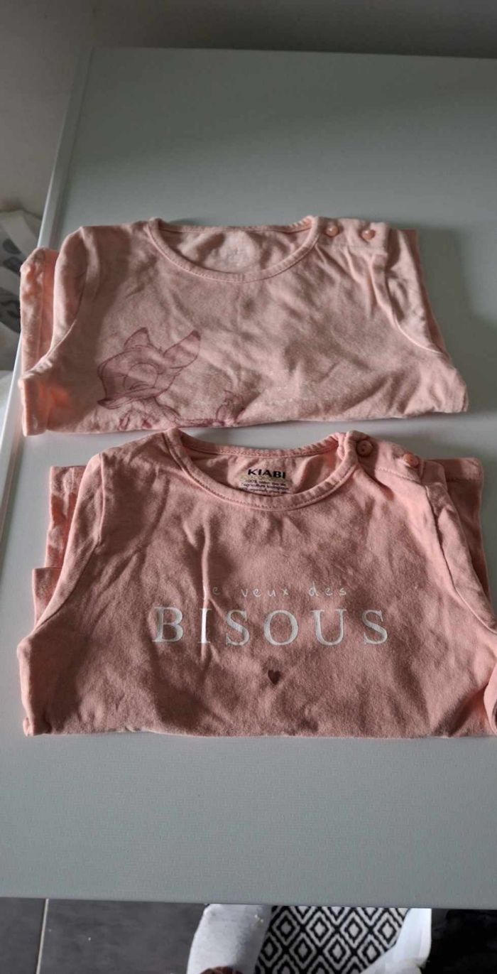 Lot t shirt longue manche - photo numéro 2