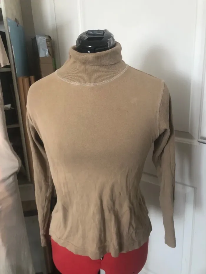 Pull col roulé T38 femme 👚 - photo numéro 2